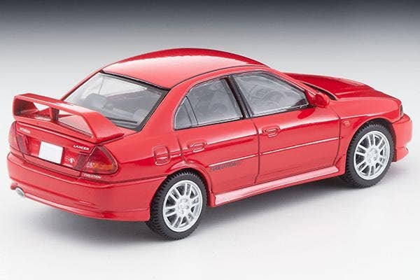 LV-N186d Mitsubishi Lancer GSR Evolution IV (Red) Tomytec Auto a Escala Diecast - Imagen 3