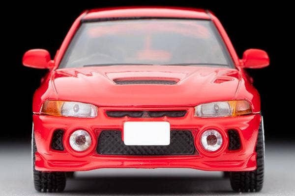 LV-N186d Mitsubishi Lancer GSR Evolution IV (Red) Tomytec Auto a Escala Diecast - Imagen 4