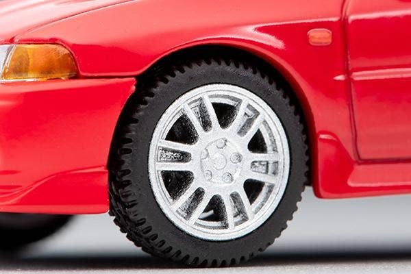 LV-N186d Mitsubishi Lancer GSR Evolution IV (Red) Tomytec Auto a Escala Diecast - Imagen 6