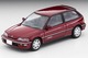 LV-N207B Honda Civic 25 X / S-Limited (Red Metallic) Tomytec Auto a Escala Diecast miniatura 2