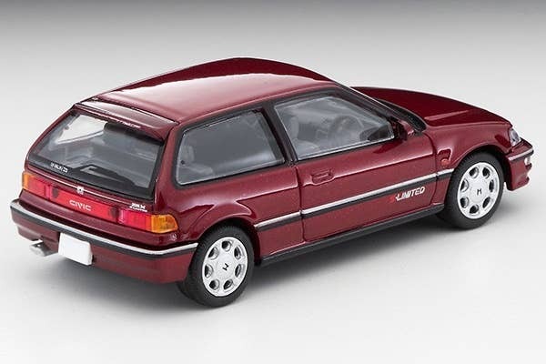 LV-N207B Honda Civic 25 X / S-Limited (Red Metallic) Tomytec Auto a Escala Diecast - Imagen 3