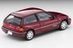 LV-N207B Honda Civic 25 X / S-Limited (Red Metallic) Tomytec Auto a Escala Diecast miniatura 3