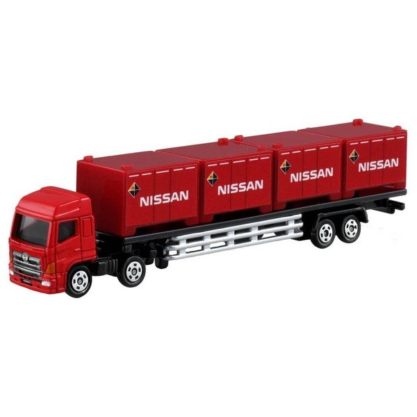 144 Hino Profia Trailer / Nissan Container Takara Tomy Auto a Escala Diecast - Imagen 2
