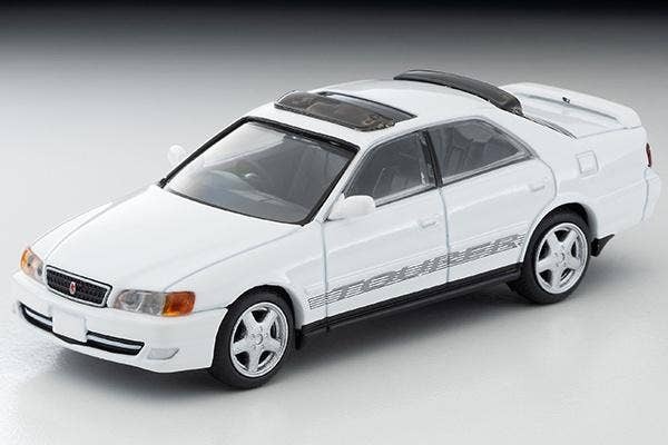 LV-N224c Toyota Chaser 2.5 Tourer S (White) 1998 Tomytec Auto a Escala Diecast - Imagen 2