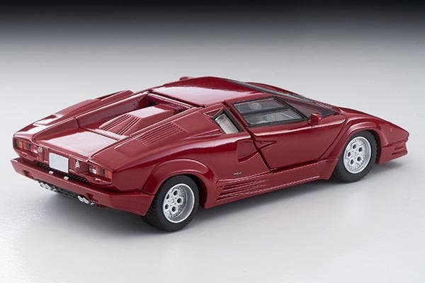 LV-N Lamborghini Countach 25th Anniversary (Red) Tomytec Auto a Escala Diecast - Imagen 3