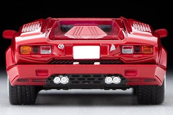 LV-N Lamborghini Countach 25th Anniversary (Red) Tomytec Auto a Escala Diecast - Imagen 5