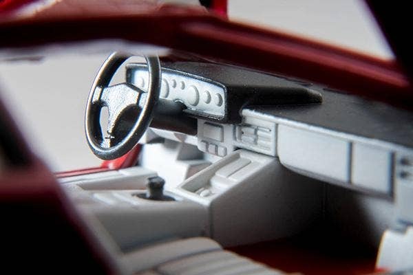 LV-N Lamborghini Countach 25th Anniversary (Red) Tomytec Auto a Escala Diecast - Imagen 6