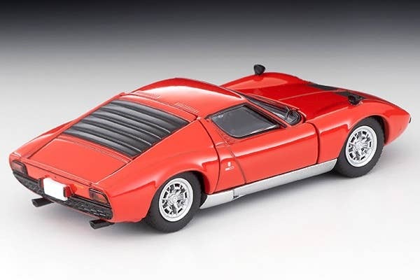 LV Lamborghini Miura P400 (Vermilion) Tomytec Auto a Escala Diecast - Imagen 3