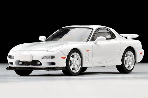 N177b Infinite RX-7 RZ White Tomytec Auto a Escala Diecast - Imagen 2