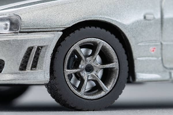 LV-N353a Nissan Skyline 2-Door Sports Coupe 25GT TURBO with Optional Parts (Silver) 2000 Tomytec Auto a Escala Diecast - Imagen 7