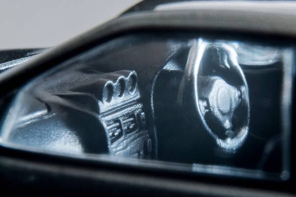 LV-N353a Nissan Skyline 2-Door Sports Coupe 25GT TURBO with Optional Parts (Silver) 2000 Tomytec Auto a Escala Diecast - Imagen 8