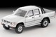 LV-N256c Toyota Hilux 4WD Pickup Double Cab SSR (Silver) 1991 Tomytec Auto a Escala Diecast miniatura 2
