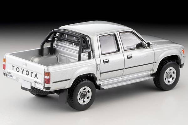 LV-N256c Toyota Hilux 4WD Pickup Double Cab SSR (Silver) 1991 Tomytec Auto a Escala Diecast - Imagen 3