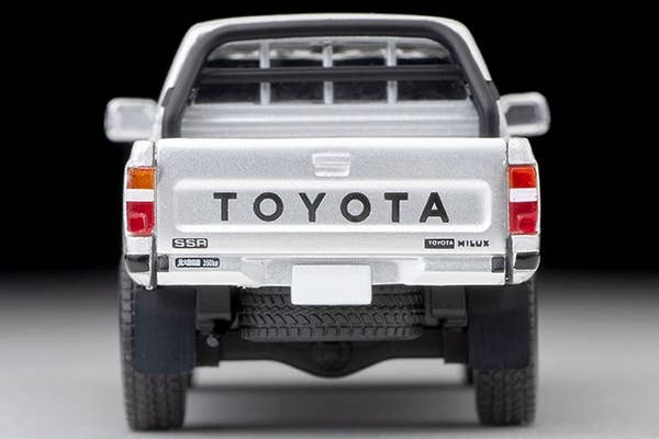 LV-N256c Toyota Hilux 4WD Pickup Double Cab SSR (Silver) 1991 Tomytec Auto a Escala Diecast - Imagen 5