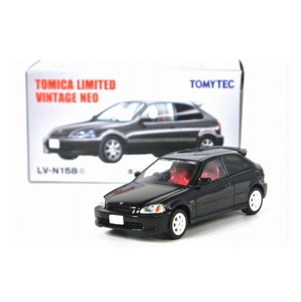LV-N158C Honda Civic Type R 1997 (Black) Tomytec Auto a Escala Diecast
