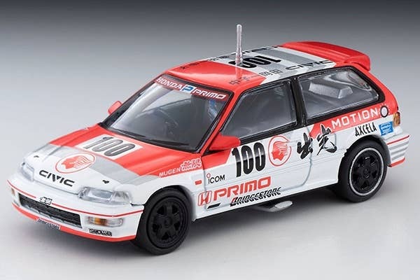 LV-N229a Idemitsu MOTION Infinite Civic Tomytec Auto a Escala Diecast - Imagen 2