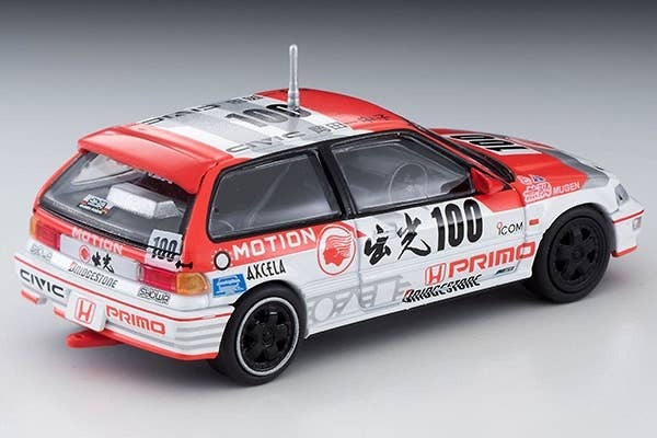 LV-N229a Idemitsu MOTION Infinite Civic Tomytec Auto a Escala Diecast - Imagen 3