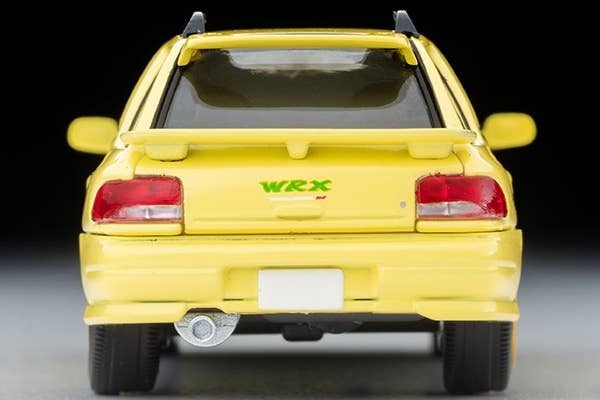 LV-N274b Subaru Impreza Pure Sports Wagon WRX STi Ver.VI (Yellow) 99 Year Tomytec Auto a Escala Diecast - Imagen 5