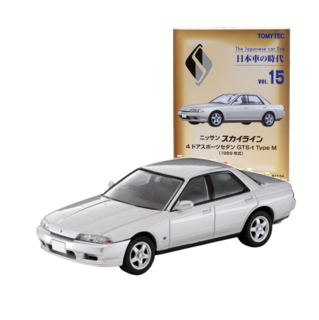 The Era of Japanese Cars Vol. 15 Skyline GTS-t Type M (Silver)