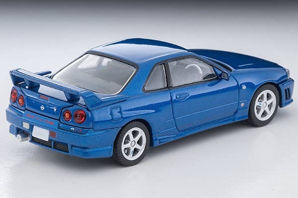 LV-N353b Nissan Skyline 2-Door Sports Coupe 25GT TURBO with Optional Parts (Blue) 200 Tomytec Auto a Escala Diecast - Imagen 3