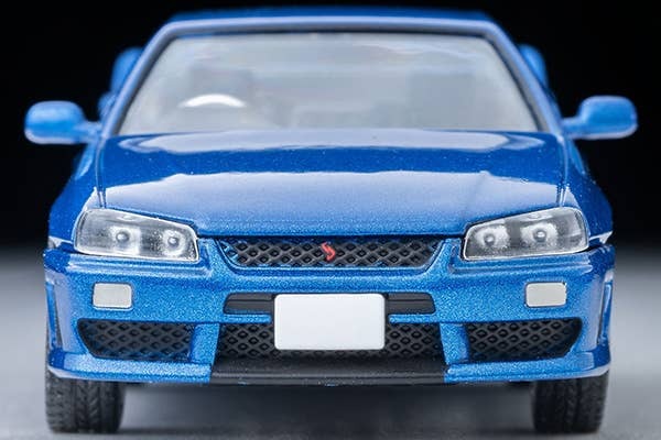 LV-N353b Nissan Skyline 2-Door Sports Coupe 25GT TURBO with Optional Parts (Blue) 200 Tomytec Auto a Escala Diecast - Imagen 4