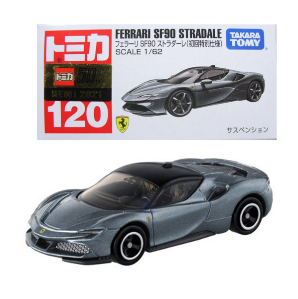 120 Ferrari Sf90 Stradale (First Edition) Takara Tomy Auto a Escala Diecast