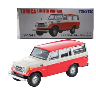 LV-104c Toyota Land Cruiser Fj56V Type (White / Red)