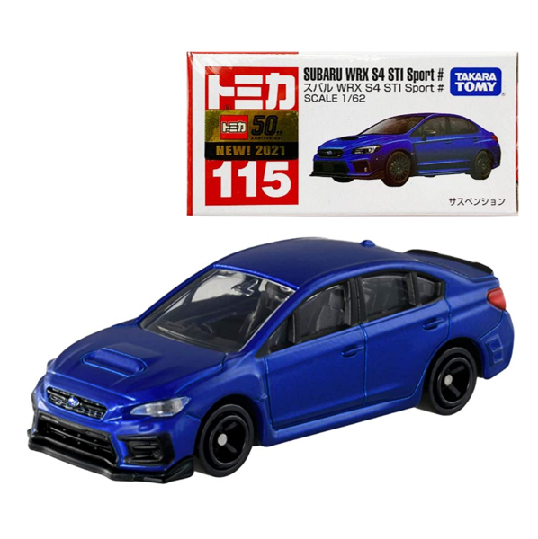 115 Subaru WRX S4 STI Sport Takara Tomy Auto a Escala Diecast
