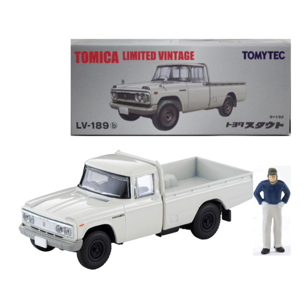 LV-189b Toyota Stout (White) Tomytec Auto a Escala Diecast