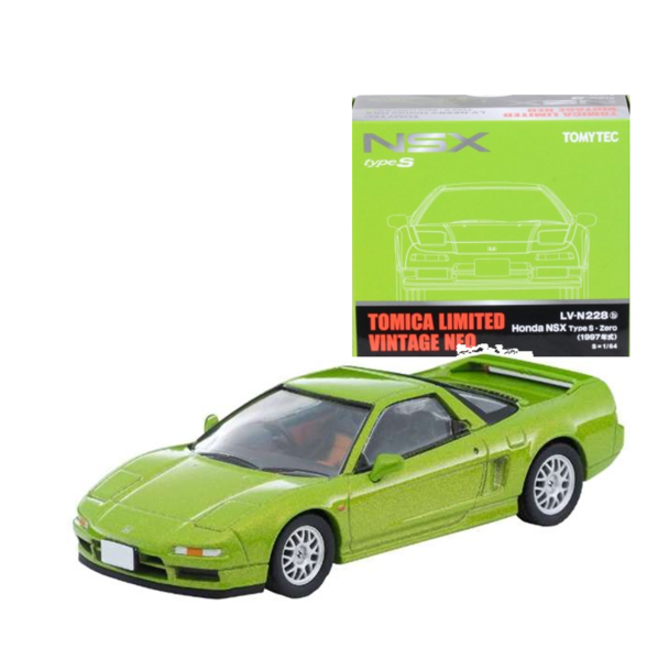 Lv-N228B Honda Nsx Types-Zero (Yellowish Green) Tomytec Auto a Escala Diecast