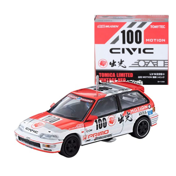 LV-N229a Idemitsu MOTION Infinite Civic Tomytec Auto a Escala Diecast