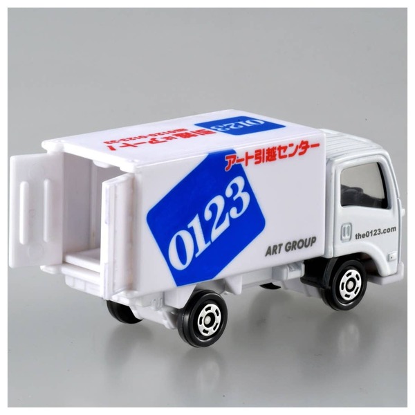 057 Art Moving Center Truck Takara Tomy Auto a Escala Diecast - Imagen 3