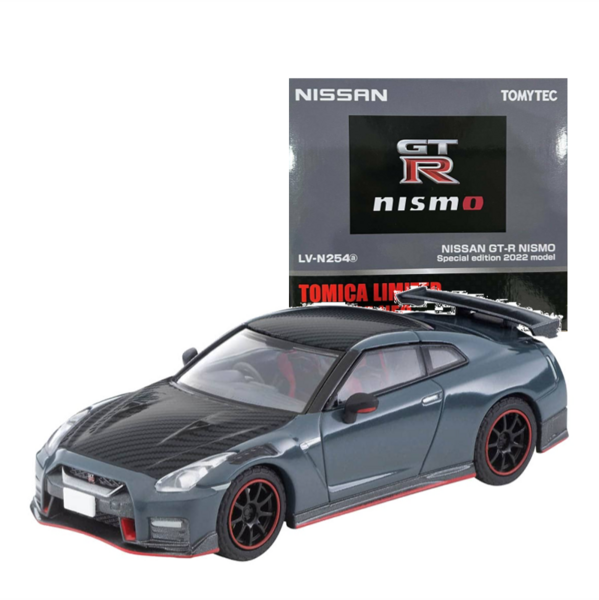 LV-N254a NISSAN GT-R NISMO Special Edition 2022 Model (Gray) Tomytec Auto a Escala Diecast