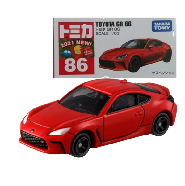 086 Toyota GR 86 Takara Tomy Auto a Escala Diecast