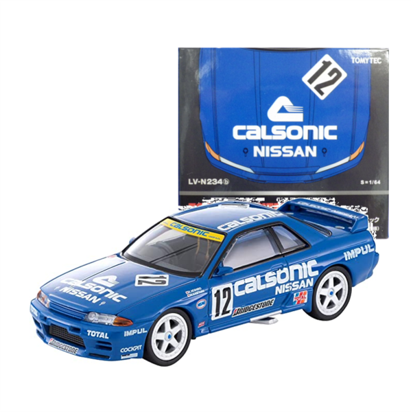 LV-N234b Calsonic Skyline GT-R (1993 Specification) Tomytec Auto a Escala Diecast