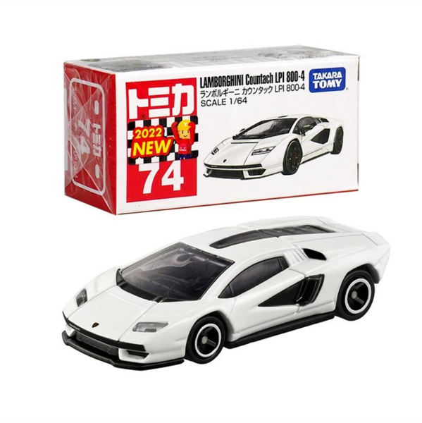 074 Lamborghini Countach LPI800-4 Takara Tomy Auto a Escala Diecast