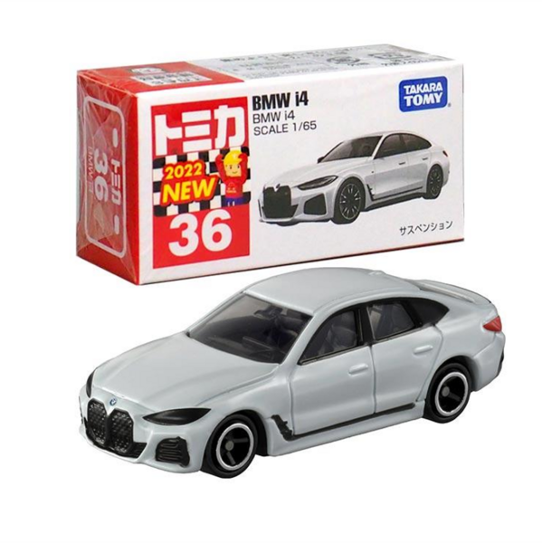 036 BMW i4 Takara Tomy Auto a Escala Diecast