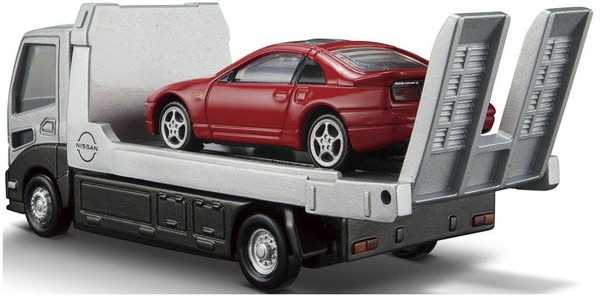 Transporter Nissan Fairlady Z 300ZX Twin Turbo Takara Tomy Auto a Escala Diecast - Imagen 4