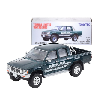 LV-N255b Toyota Hilux 4WD Double Cab SSR-X Option Equipped Vehicle (Green) 1995 Model