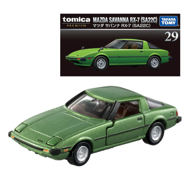 29 Mazda Savannah RX-7 (SA22C) Takara Tomy Auto a Escala Diecast