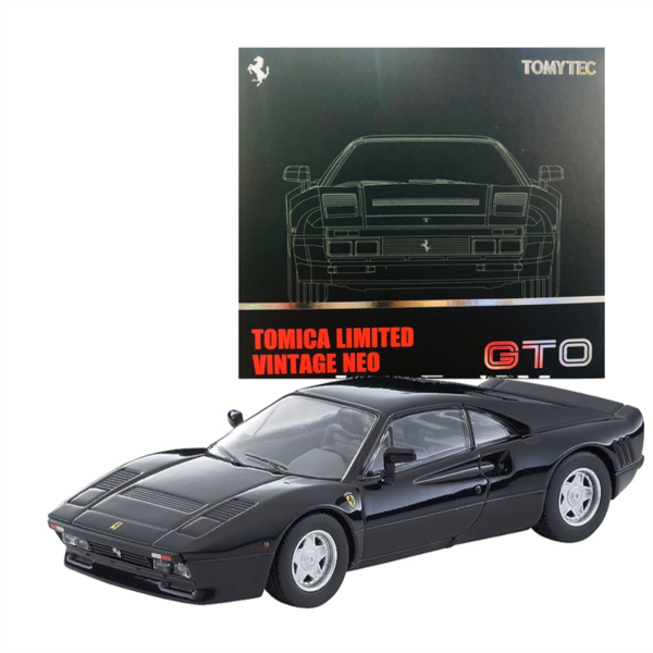 LV-N Ferrari GTO (Black) Tomytec Auto a Escala Diecast