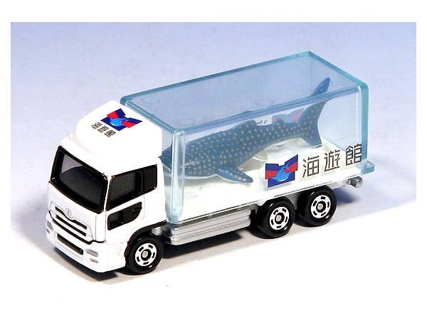 069 Aquarium Truck Takara Tomy Auto a Escala Diecast - Imagen 2
