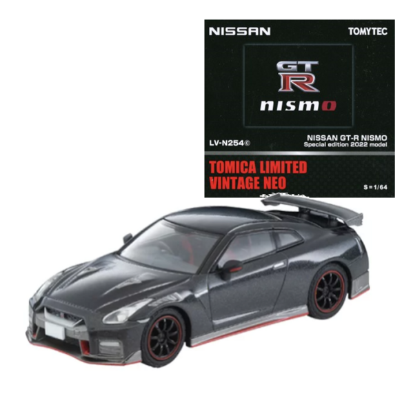 LV-N254c NISSAN GT-R NISMO Special edition 2022 model (Black) Tomytec Auto a Escala Diecast