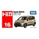 016 Toyota Sienta Takara Tomy Auto a Escala Diecast miniatura 5