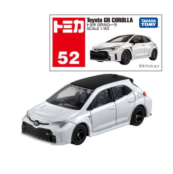 052 Toyota GR Corolla Takara Tomy Auto a Escala Diecast