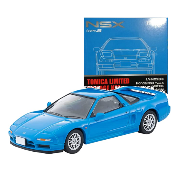 LV-N228c Honda NSX Type-S (Blue) 1997 Tomytec Auto a Escala Diecast