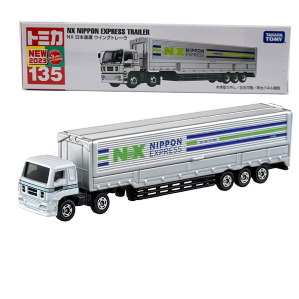 135 NX Nippon Express Wing Trailer Takara Tomy Auto a Escala Diecast