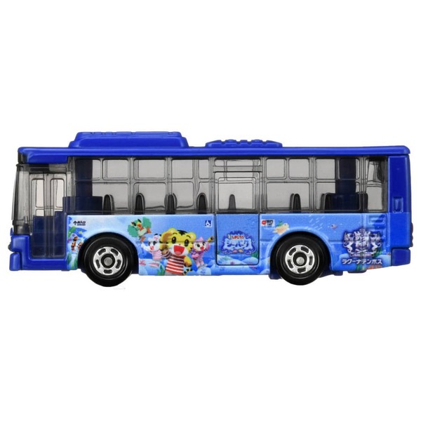109 Shimajiro Sea Park Shuttle bus Takara Tomy Auto a Escala Diecast - Imagen 3