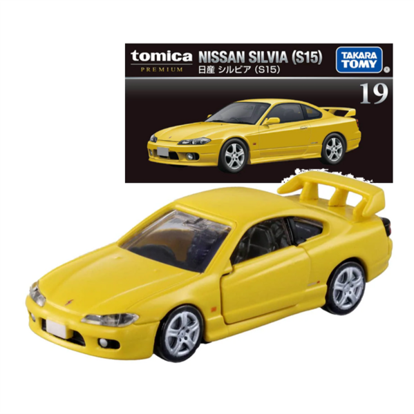 19 Nissan Silvia (S15) Takara Tomy Auto a Escala Diecast