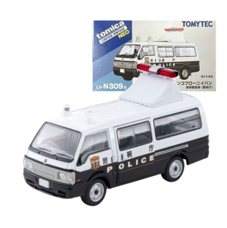 LV-N309a Mazda Bongo Brony Van Guidance Sign Vehicle (Metropolitan Police Department)